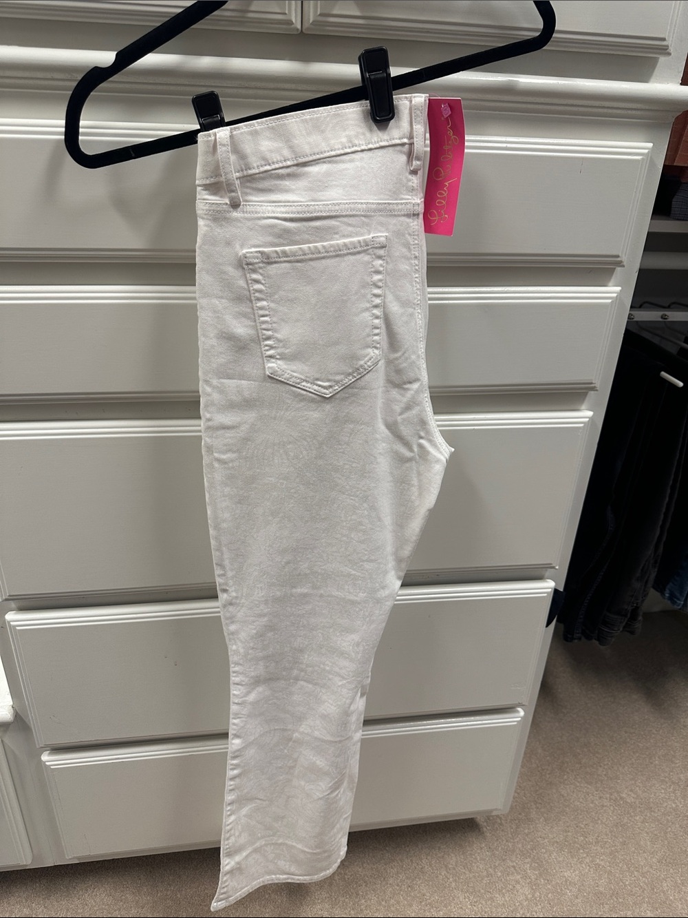 Lilly Pulitzer Liza High Rise Crop Flare Jeans
